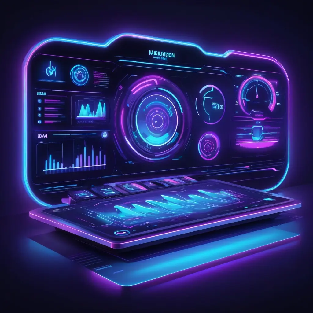 Frustrated casino marketing manager analyzing declining performance metrics